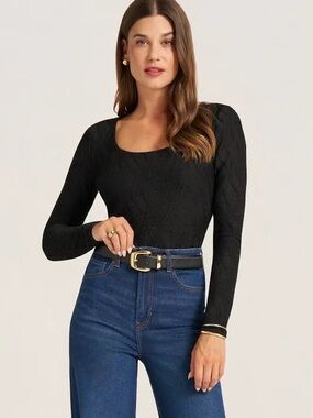 matty m. Rowan Scoop Neck Top Size Medium